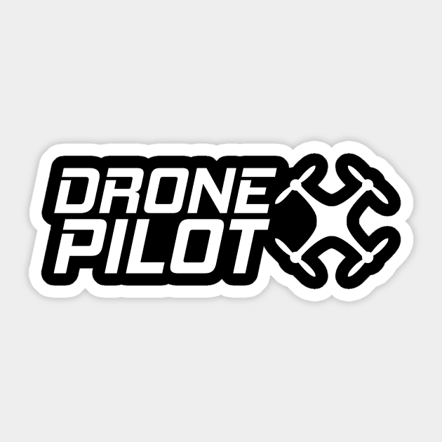 Drone Pilot Sticker by ChrisWilson